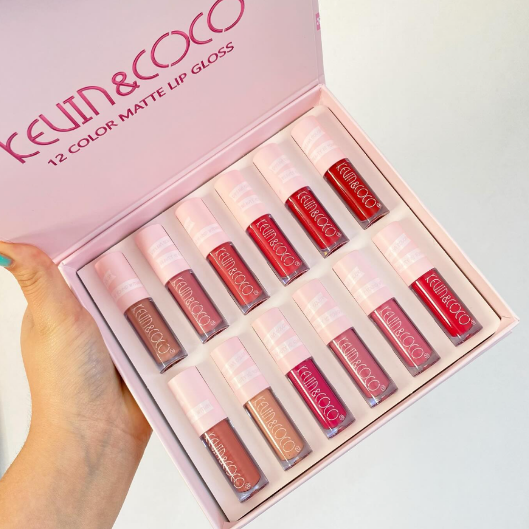 SET 12 LABIALES LIP GLOSS
