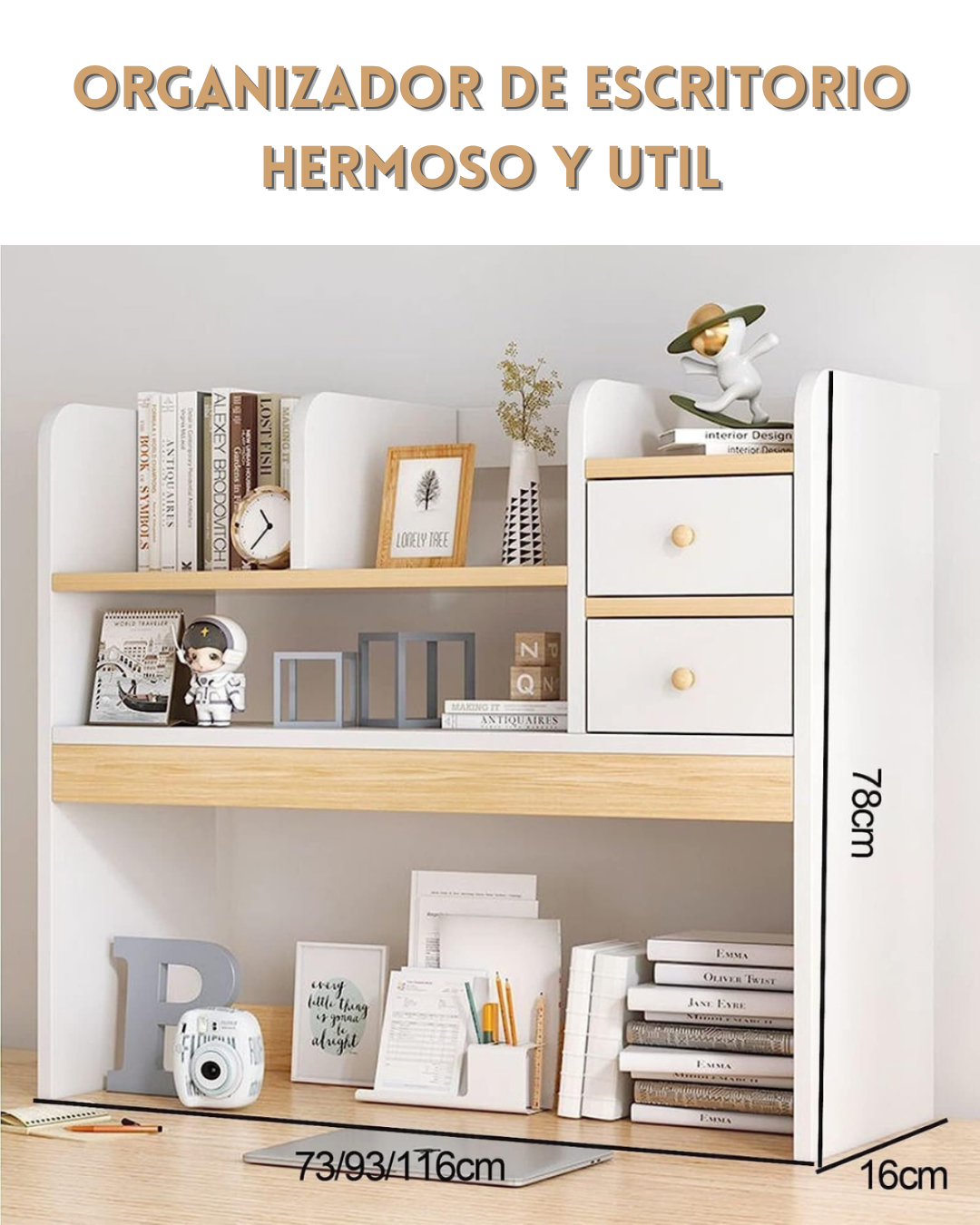 Organizador Escritorio estilo Nórdico