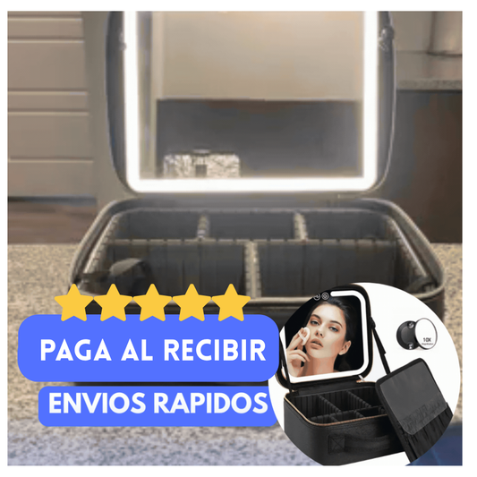 💖 Cosmetiquero con luz