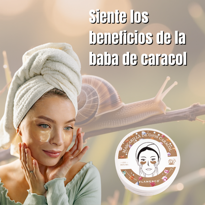 MASCARILLAS HIDROGEL DE CARACOL PARA OJERAS