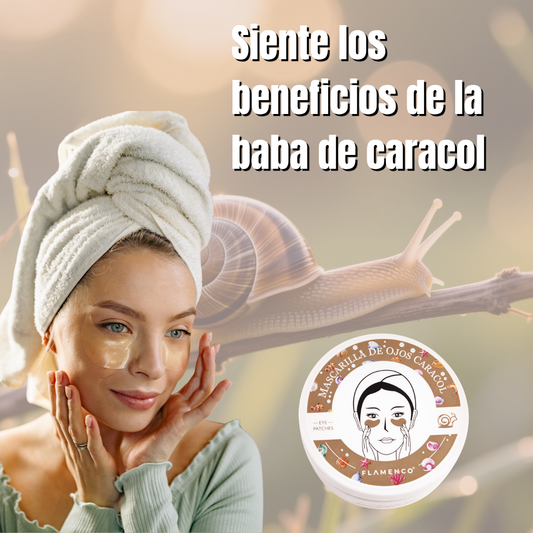 MASCARILLAS HIDROGEL DE CARACOL PARA OJERAS