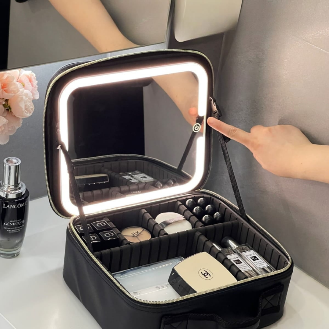 💖 Cosmetiquero con luz