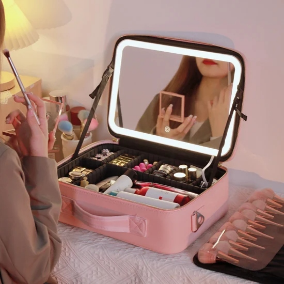 💖 Cosmetiquero con luz
