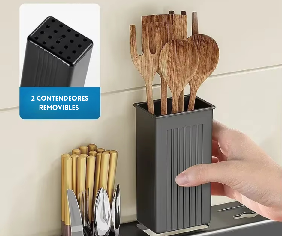 Estante Organizador Porta Cuchillos 50cm