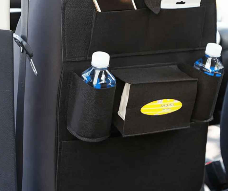 Organizador espaldar asiento de auto
