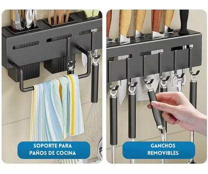 Estante Organizador Porta Cuchillos 50cm