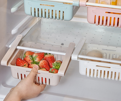 4 Bandejas Extensibles para Refrigerador
