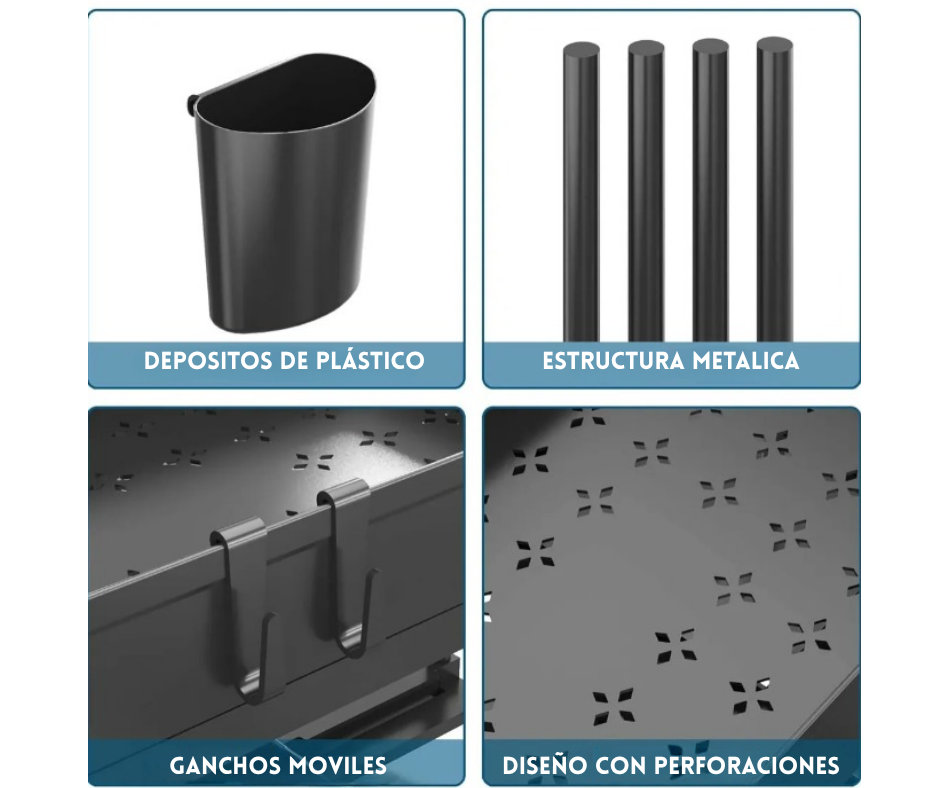 Estante De Almacenamiento De Cocina