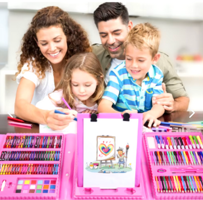 Set Artístico de 208 Piezas para Niños