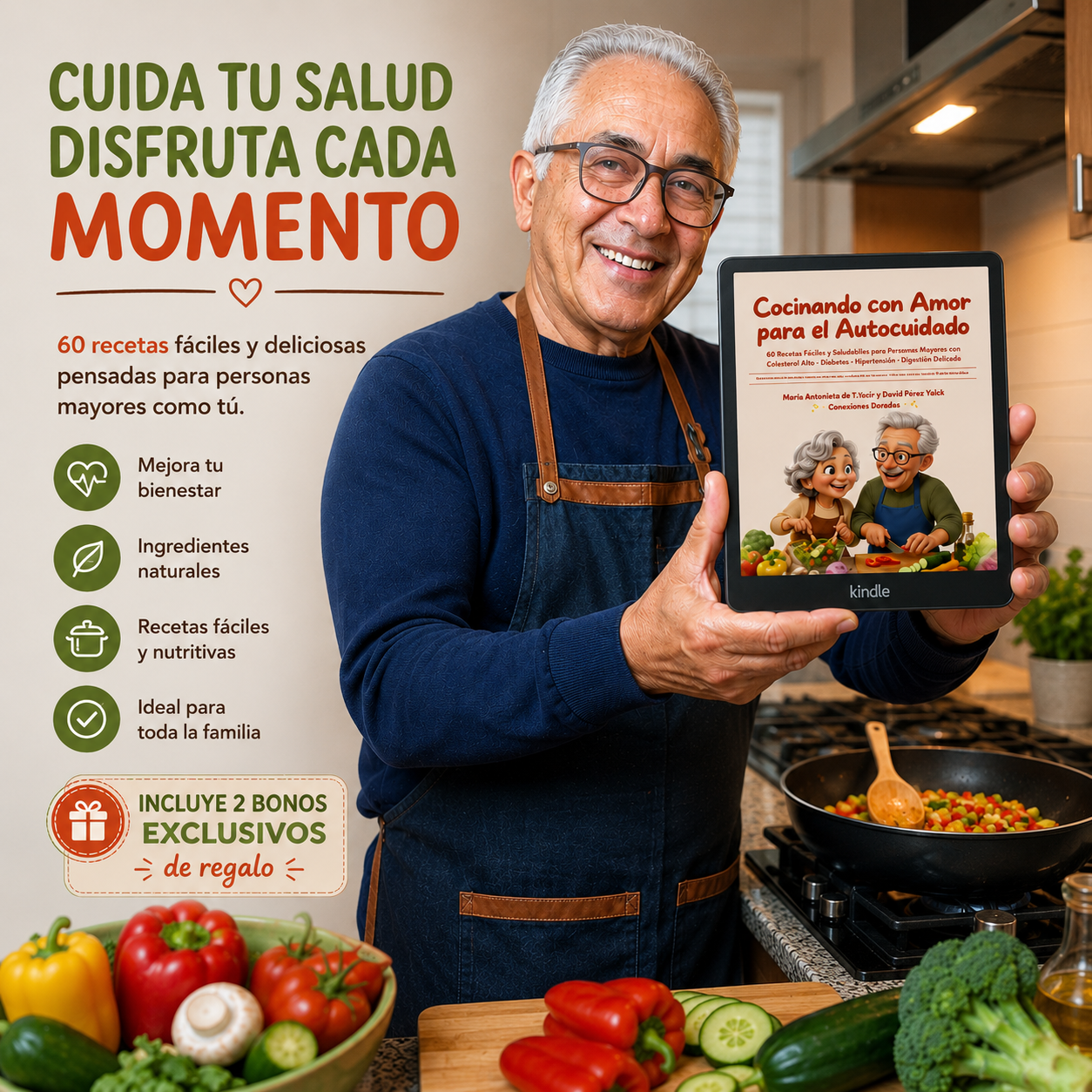 Ebook - COCINANDO CON AMOR PARA EL AUTO CUIDADO - Libro Digital