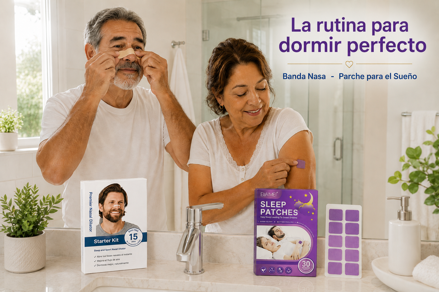 PARCHES PARA DORMIR - Ingredientes naturales -  30 Unidades