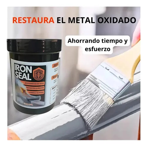 IRON SEAL ¡elimina el oxido!!🪣🔥